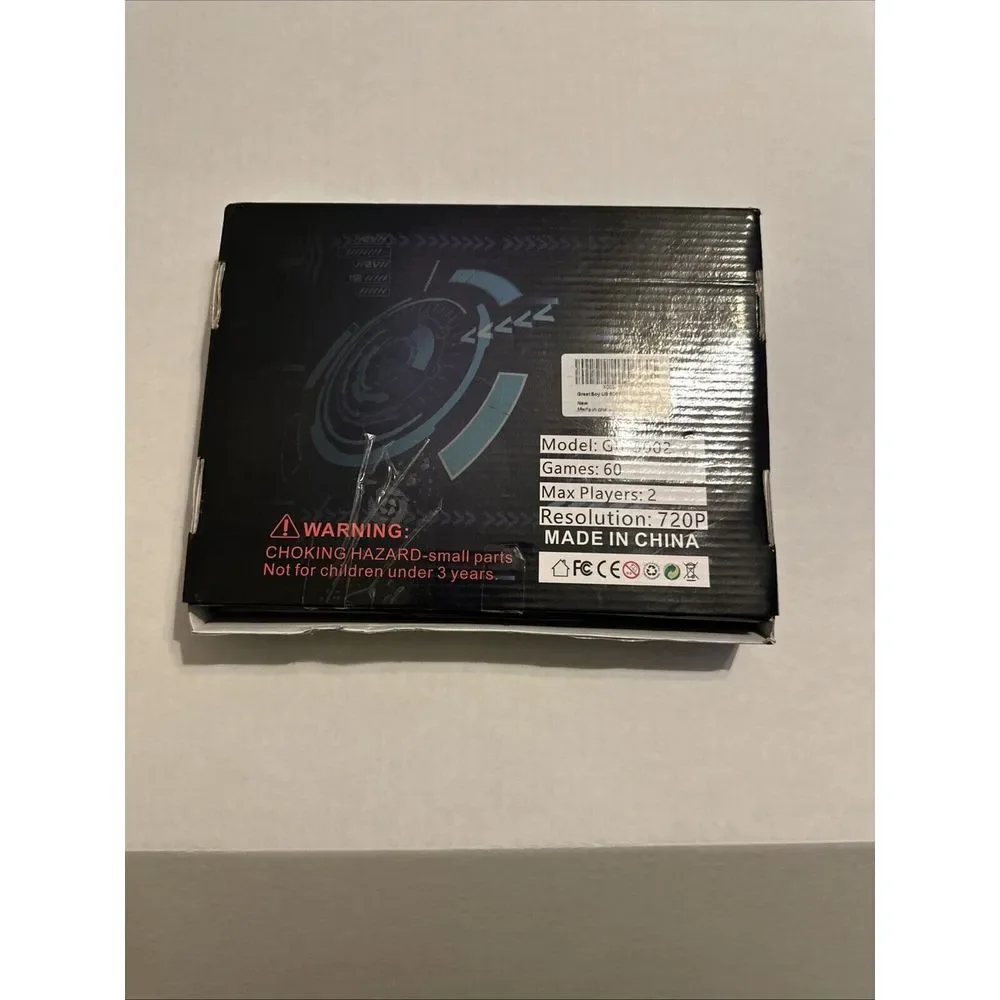 32 Bit TV Video Game Center‎ for Kids with 60 Built In Games. Box Damaged